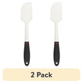 Silicone Spatula Set - 2 Pack - Heat Resistant & Dishwasher Safe