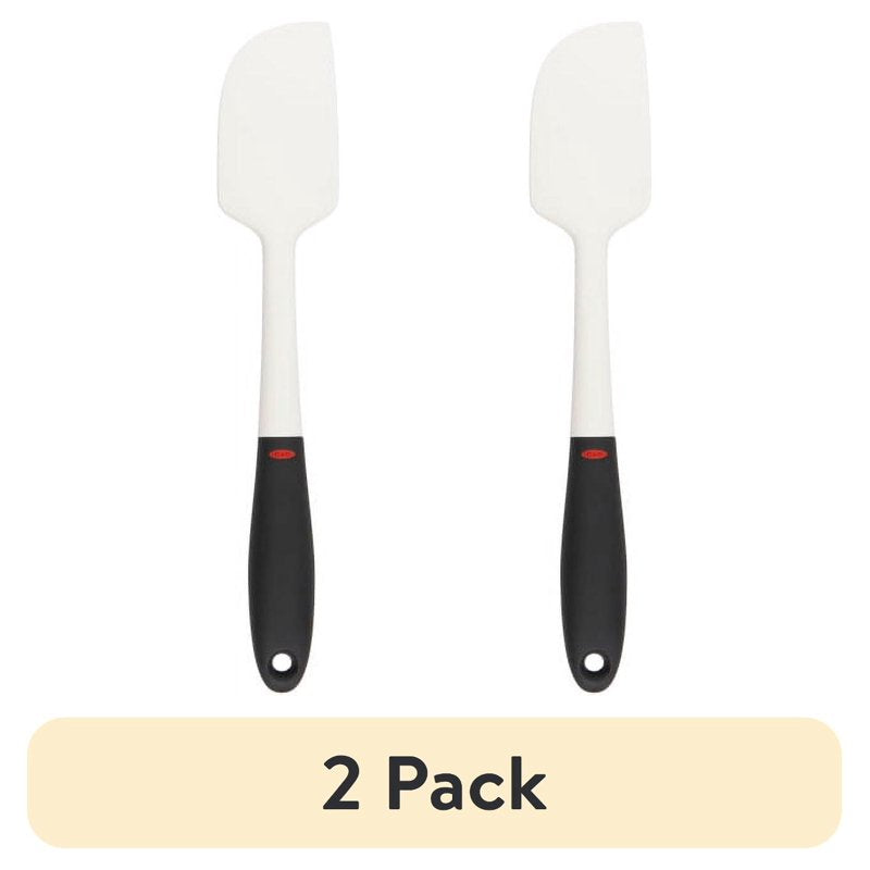 Silicone Spatula Set - 2 Pack - Heat Resistant & Dishwasher Safe