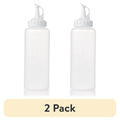 12 oz Squeeze Bottle Set - OXO Softworks Chef's Condiment Bottles, 2 Pack