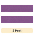 (2 Pack) Offray 5/8" x 18' Satin Ribbon - Amethyst, Single Face, Creative Crafts