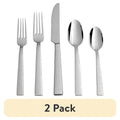 20-Piece Stainless Steel Flatware Set - Service for 4, 2 Pack
