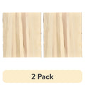 (2 Pack) Rustic Wood Planks 16x18 Inches - Pine Wood Surface for Crafts & Decor - Unfinished Natural Finish - Plaid