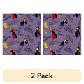2 Pack Cotton Sewing Fabric - 18x21 Inches Hocus Pocus Trouble Brewing Design