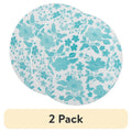 Evie Teal Salad Plates - 2 Pack by The Pioneer Woman