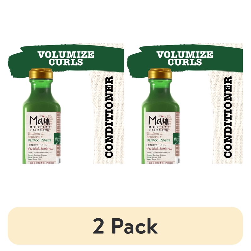 Thicken & Restore Bamboo Fibers Conditioner - 2 Pack