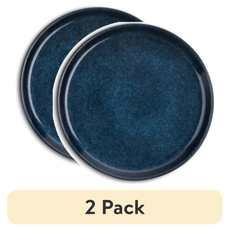 Atlantic Blue Ceramic Salad Plate - 2 Pack