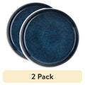 Atlantic Blue Ceramic Salad Plate - 2 Pack
