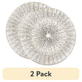 Riley Salad Plate Set - 2 Pack Durable Ceramic Design
