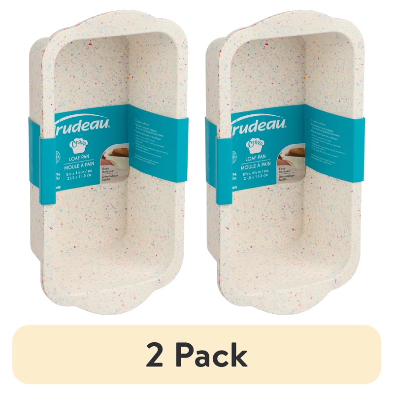 Silicone Bread Loaf Pan - 2 Pack for Baking Bread & Cakes