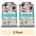 2 Pack Cotton Fabric - Rose Cranberry Prints, 44-Inch Wide for Quilting & Sewing