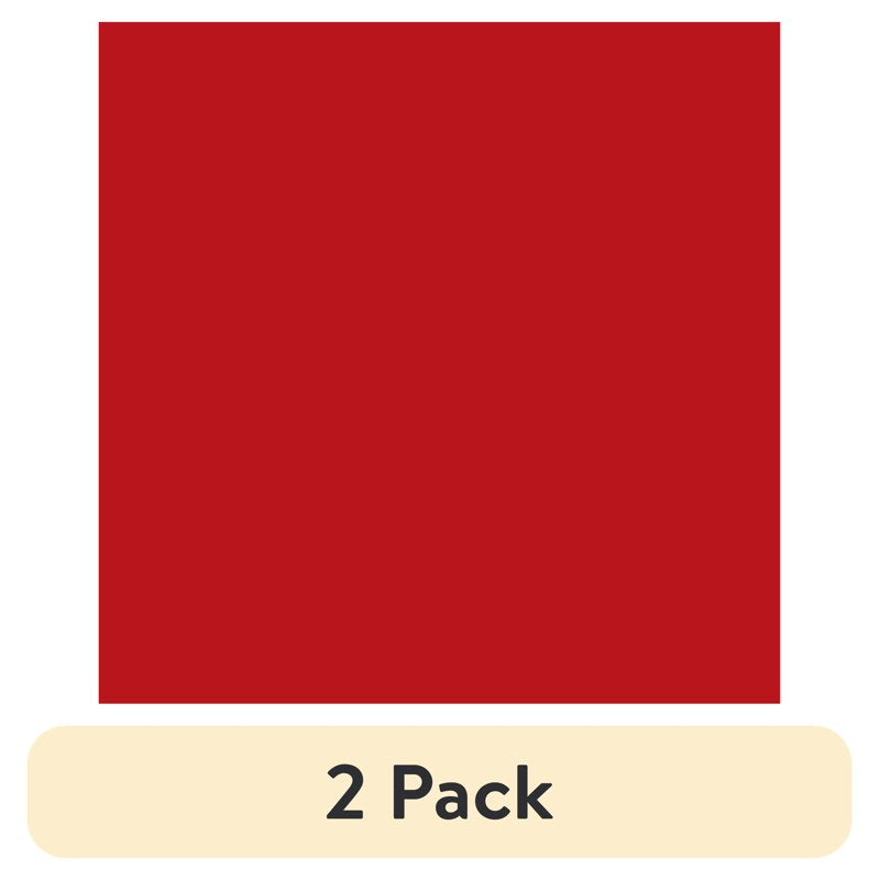 Poppy 2 Pack Cotton Sewing Fabric 1 Yard - Lightweight Craft Material