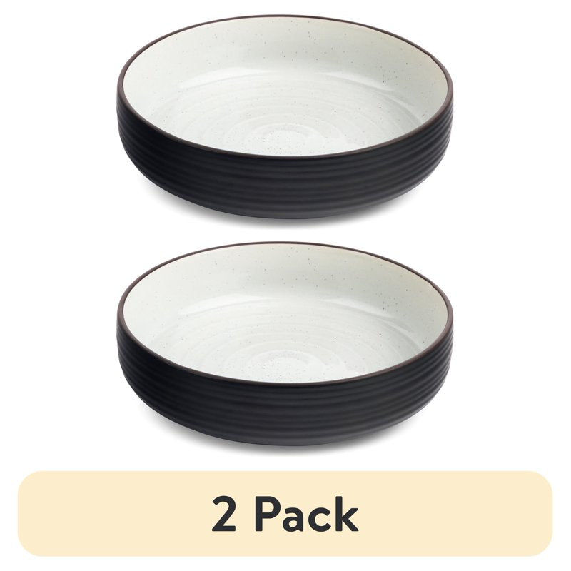 Yellowstone Ceramic Round Bowl - Beth Collection, 2 Pack