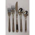 20-Piece Stainless Steel Flatware Set - Armatto Silver Matte