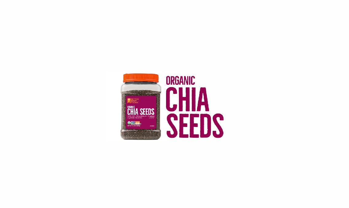 Organic Chia Seeds - Nutrient-Dense Superfood, 2 lb