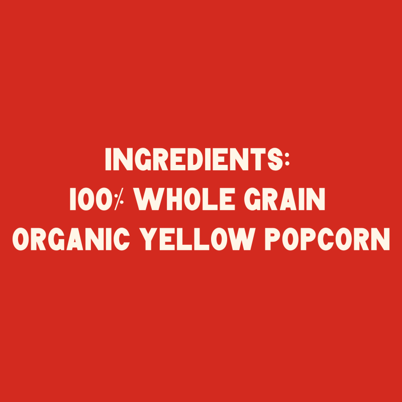 Organic Yellow Popcorn Kernels - 20 oz Resealable Bag