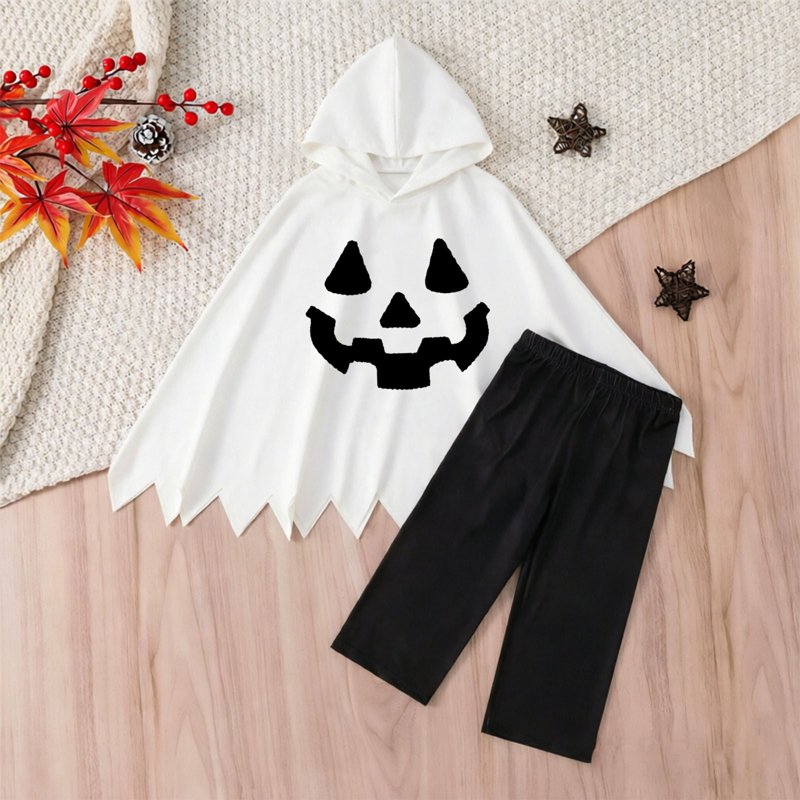 White Boys Halloween Party Outfit Set 12-18 Months - Comfortable Casual 2-Piece