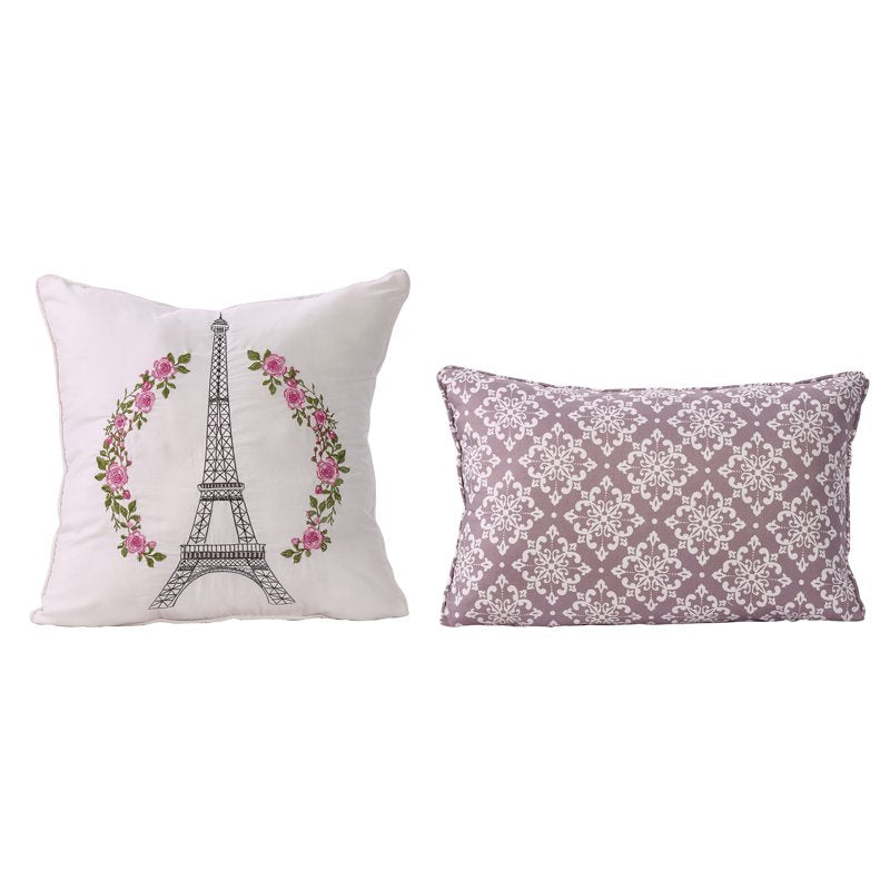 Harper Lane Vintage Paris Twin/Twin XL Polyester Quilt Set - Hypoallergenic