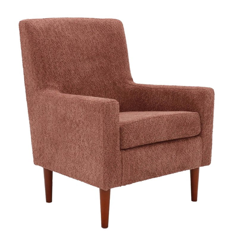 Emma Lounge Chair - Upholstered Polyester with Removable Cushion
