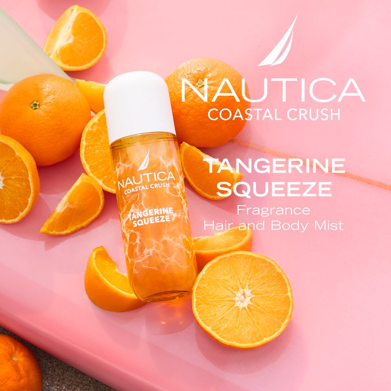 Coastal Crush Tangerine Squeeze Body & Hair Mist - 8oz Refreshing Fragrance