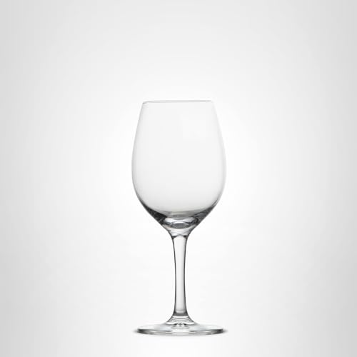 Schott Zwiesel Tritan Crystal Glass Banquet Stemware Collection All Purpose Red or White Wine Glass, 10.1 Ounce, Set of 6, 0002.121593