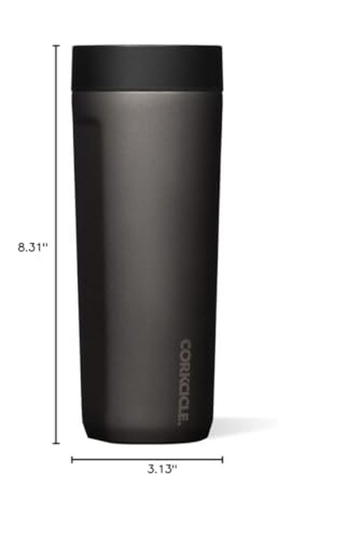 Corkcicle Commuter Cup, 17 oz, Ceramic Slate