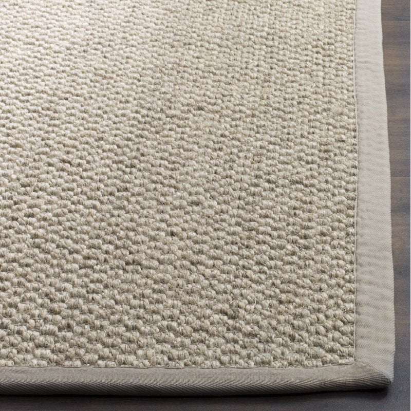 8' x 10' Natural Fiber Area Rug - Marble Sisal Woven Rug for Living Room