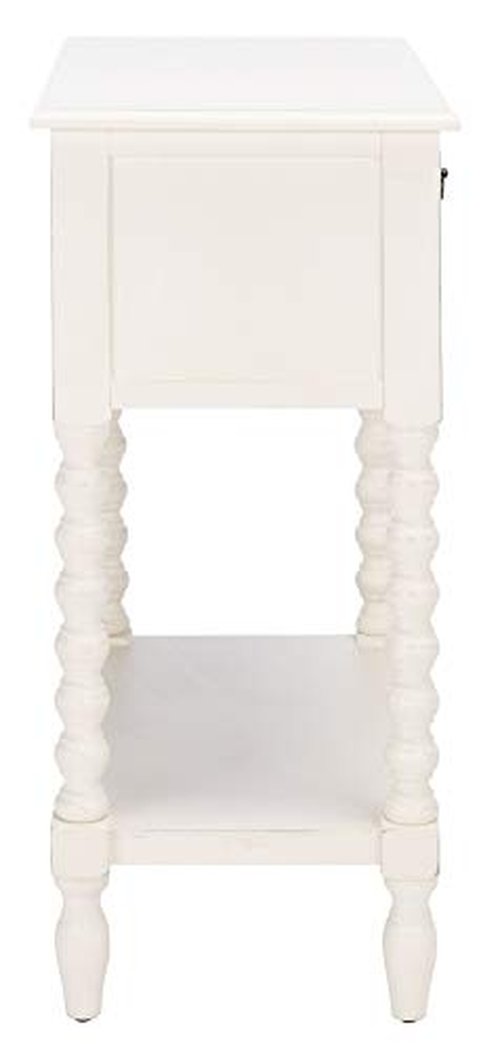 Safavieh Home Collection Athena Distressed White 3-Drawer Console Table