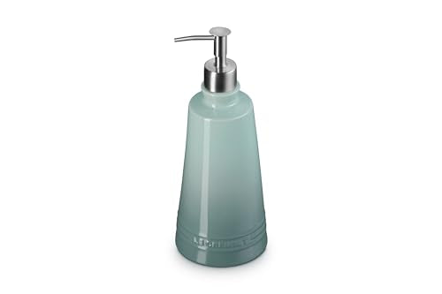 Le Creuset Stoneware Signature Soap Dispenser, 20 oz., Sea Salt