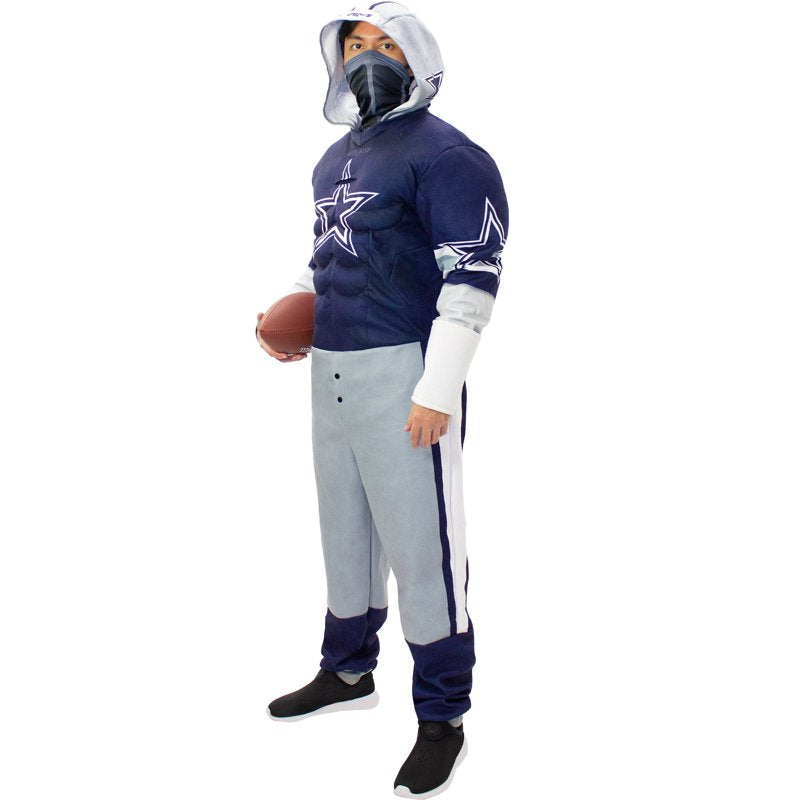 Men's Navy Dallas Cowboys Game Day Costume S - Team Sports Fan Outfit