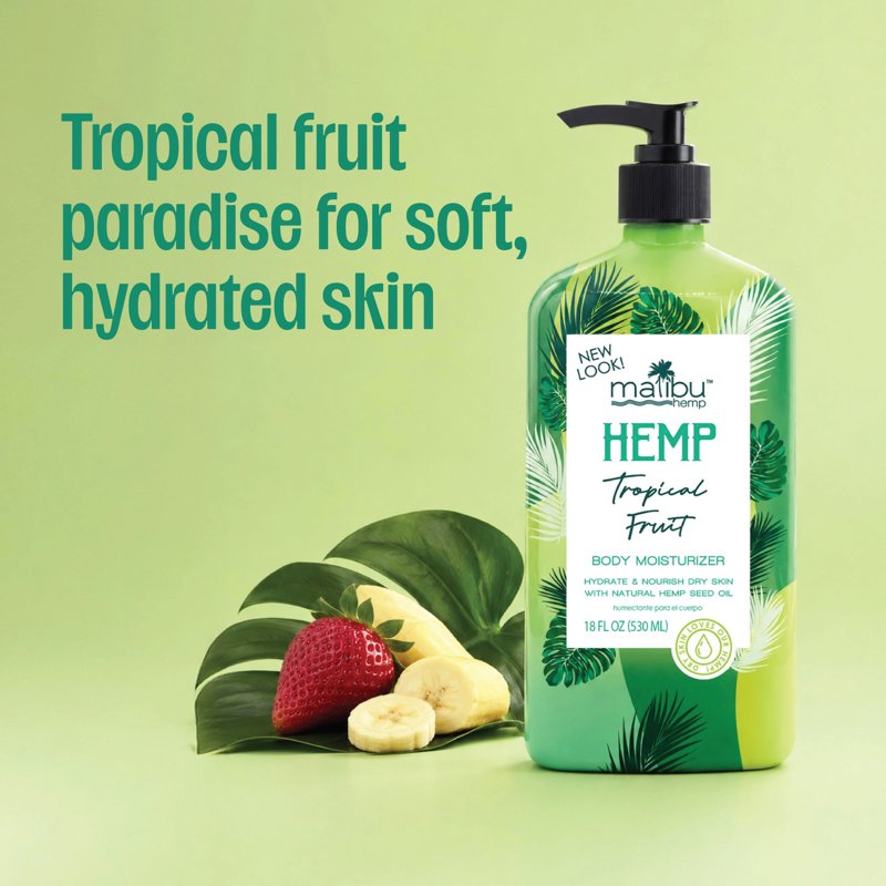 Hemp Seed Oil Body Moisturizer - Non-Greasy Daily Lotion for Dry Skin