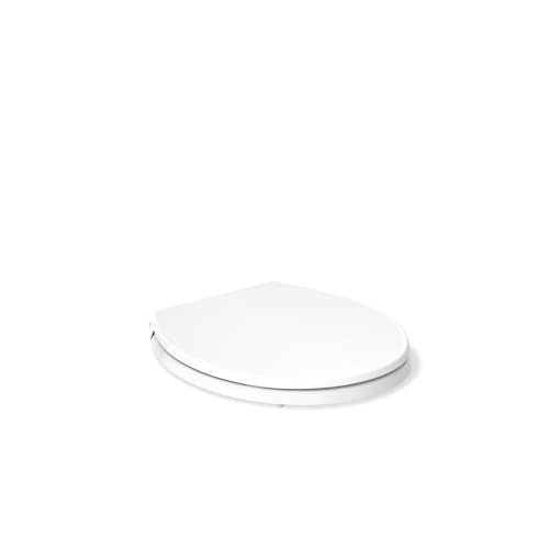 Border Round Closed-Front Toilet Seat with Soft Close and Quick Release