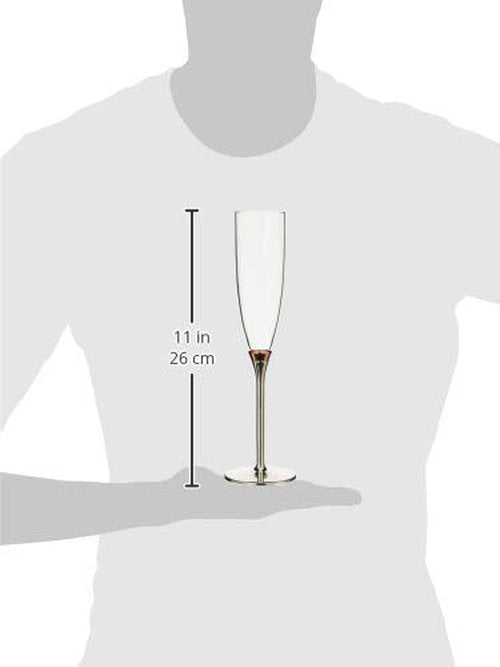 Kate Spade New York Rosy Glow 2-Piece Champagne Flute Set