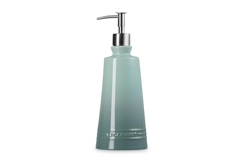 Le Creuset Stoneware Signature Soap Dispenser, 20 oz., Sea Salt