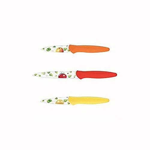 Cuisinart C55-6PRF 3pc Blade Guards Advantage-Cutlery-Set, 3-Piece, Fruit Print