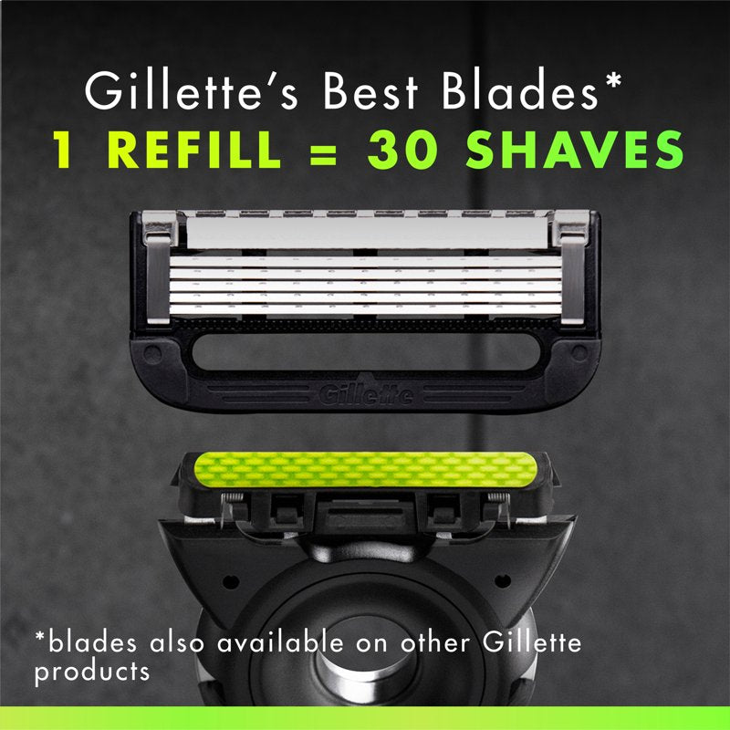 Universal Razor Blade Refills with Exfoliating Bar - 6 Pack