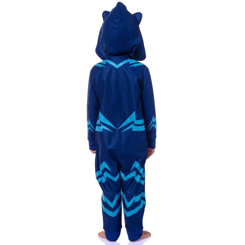 Blue Toddler PJ Masks Pajama Set - Gekko & Catboy Character Sleepwear 2T