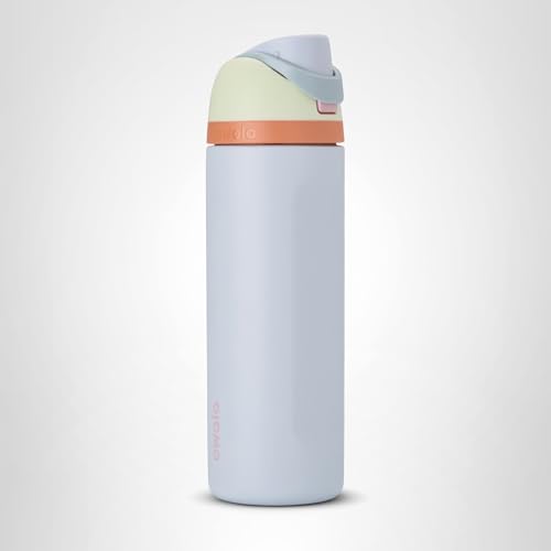 Owala FreeSip Insulated Stainless Steel Water Bottle with Straw for Sports, Travel, and School BPA-Free Sports Water Bottle, 32 oz, Beach House
