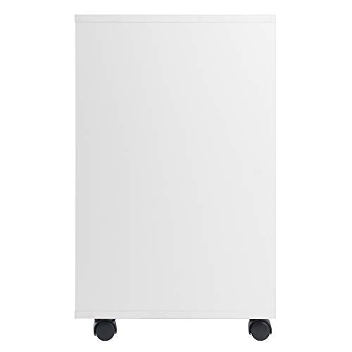 Winsome 10519 Halifax 5-Drawer Composite Wood Cabinet, White