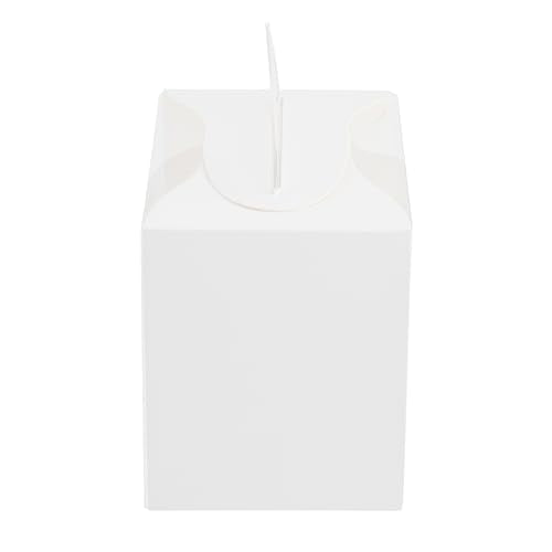 Restaurantware-5 Inch x 3.25 Inch Individual Cupcake Boxes, 100 Disposable Cupcake Display Boxes - With Handle, Lotus Accent, Clear Plastic Single Cupcake Containers, For Weddings Or Birthdays