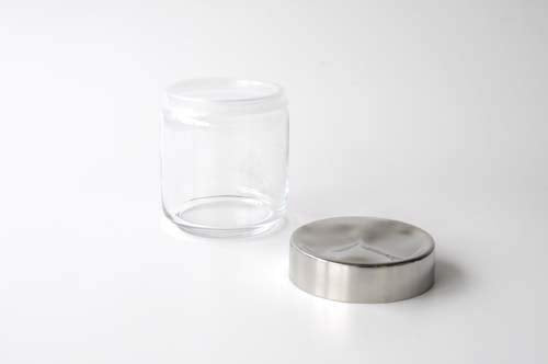 Alessi LC08 "Julieta" Jar, Silver, NULL