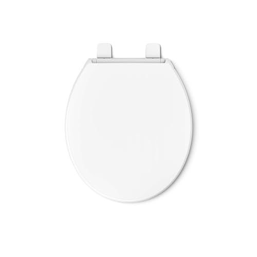Border Round Closed-Front Toilet Seat with Soft Close and Quick Release