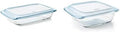 OXO Good Grips Glass Baking Dish Set - Freezer-to-Oven Safe, 3 Qt & 2 Qt with Lids | Clear, 9 x 13 & 8 x 8