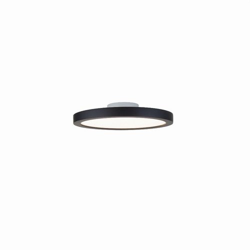 WAC Lighting, Round 11in LED Energy Star Flush Mount 3000K in Black
