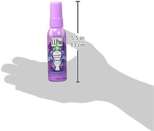 Air Wick V.I.P. Pre-Poop Spray, Toilet Perfume Lavender Superstar, 1.85 Oz