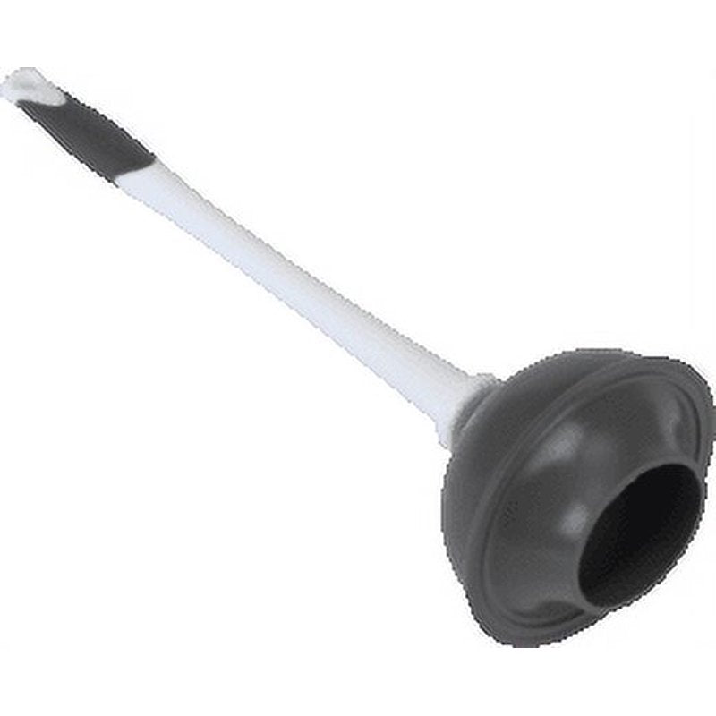 Toilet Plunger and Bowl Brush Set with Caddy - Heavy-Duty Bathroom Cleaning Tool