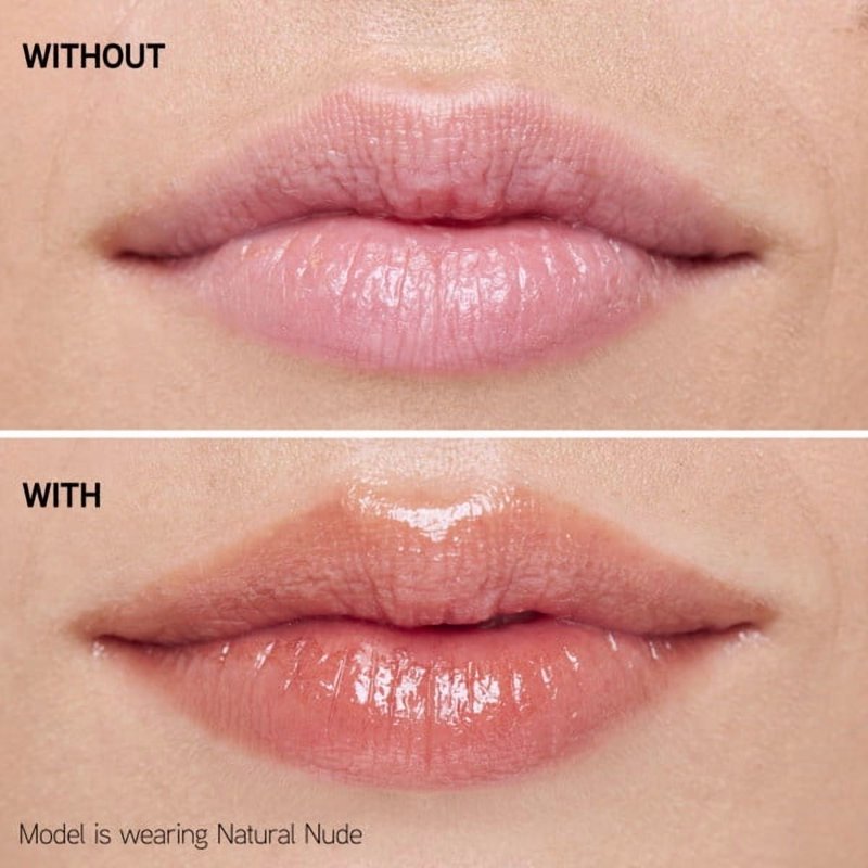 Mineral Lip Oil Stain - Long-Lasting Glossy to Matte Finish, Natural Nude