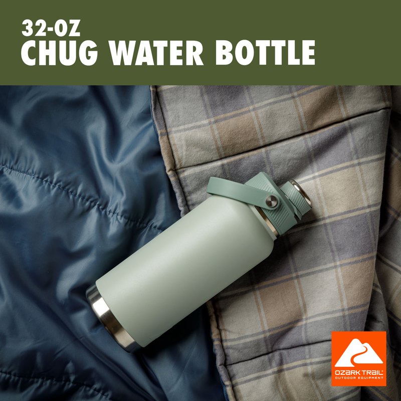 32 oz Stainless Steel Insulated Chug Water Bottle - Sage Green