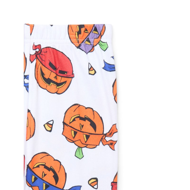 Teenage Mutant Ninja Turtles Boys Halloween Pajama Top & Pants Set - White, Size 8