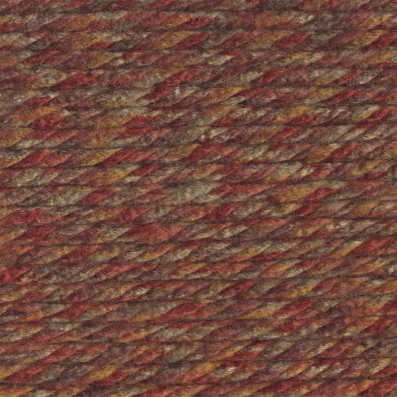 Autumn Brown Acrylic Yarn - Lion Brand Hometown USA 5 oz, 81 Yards, Variation El Paso Autumn