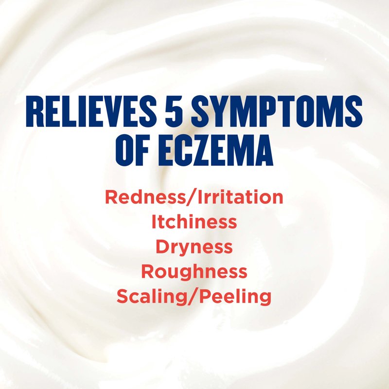 Medicated Eczema Relief Cream with 2% Colloidal Oatmeal, 5.5 oz.